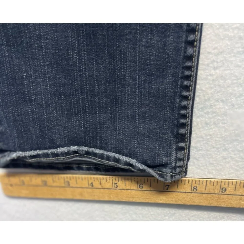 Silver Jeans Santorini Women's Size 28 Cropped Denim Capri Blue Jeans - Picture 10 of 15